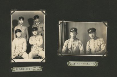 null Photographe non identifié 
Japon, c. 1920-1935. 
Soldats. Exercices militaires....