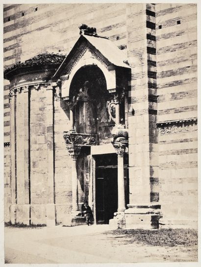 null Edouard Moritz Lotze (1809-1890)
Vérone, c. 1855. 
Cathédrale Santa Maria Matricolare....