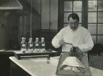 null Jacques Boyer (1869-1960)
Institut Pasteur. Paris. Lyon, c. 1925-1927.
Injection...