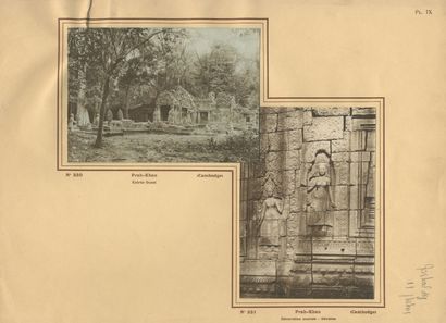 null Édition P. Gastaldy
Cambodge, 1932. 
Ruines d'Angkor. Angkor-Thom. Prah-Khan....