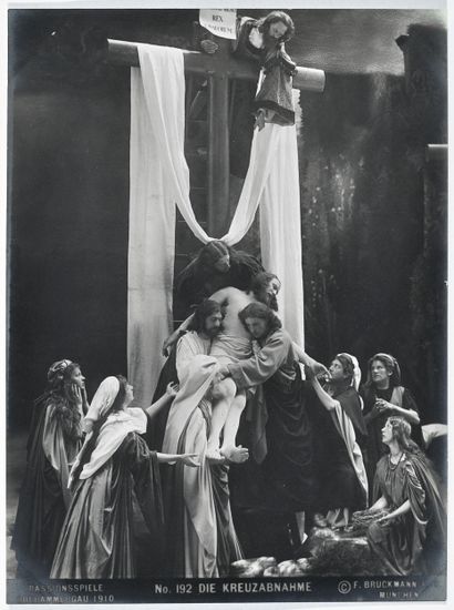 null F. Bruckmann
Jeu de la Passion (représentation de la Passion du Christ à Oberammergau),...