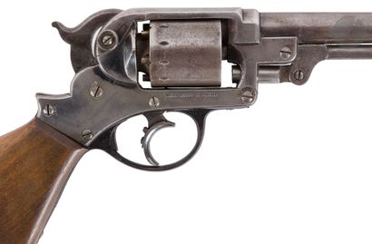 null Revolver « Starr Army » modèle 1858 double action, six coups, calibre 44, monté...