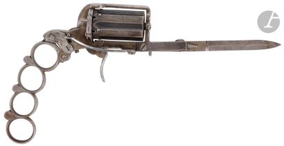 null Revolver with system punch, dagger, type "Dolne" known as "Apache" with pin,...