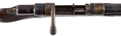null Carabine « Buffalo Euréka », 2 coups superposés, calibre 9 et 6 mm à percussion...