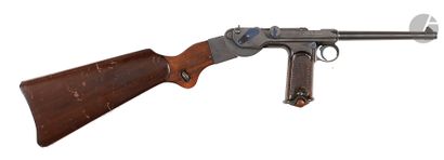 null Beautiful "Borchardt C-93" pistol, eight shots, 7.65 mm centerfire.

Round rifled...