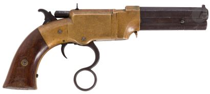 null Pistolet « Lever action N° 1 Pocket pistol » Volcanic, calibre 31 simple action....