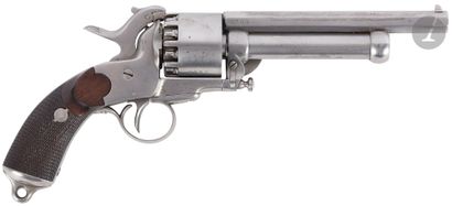 null Strong percussion revolver with system "Le Mat" 2nd model (1862), single action,...