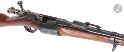 null Rare fusil d’essai à système « Spitalsky », sept coups, calibre 11 mm à percussion...