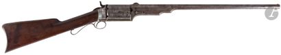 null Rare carabine revolver Colt “Patterson” modèle 1839, six coups, calibre 58....