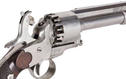 null Strong percussion revolver with system "Le Mat" 2nd model (1862), single action,...