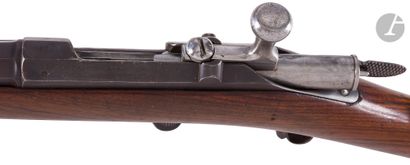 null Rare carabine à système « Pieri » 1886, à verrou, un coup, calibre 11 mm

Canon...