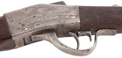 null Rifle « Sharps Borchardt » modèle 1878, un coup, calibre 45-70.

Canon rayé...
