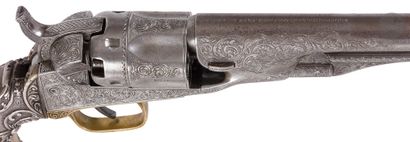 null Beau revolver à percussion « Colt Police » modèle 1862, cinq coups, calibre...