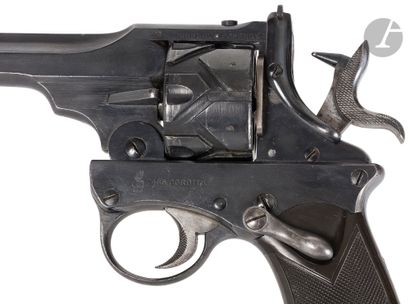 null Revolver « Webley Fosberry » modèle 1903 semi-automatique, six coups, calibre...