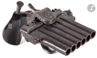 null Pistolet à système « Jarre », à broche, du

1er TYPE DIT « PISTOLET HARMONICA...