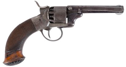 null Mariette-Deprez" percussion revolver, six-shot, 8 mm calibre 

Blued and patinated...