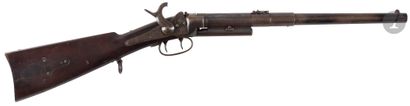 null Rare carabine « Greene » contrat britannique, un coup, calibre 54. 

Canon rond,...