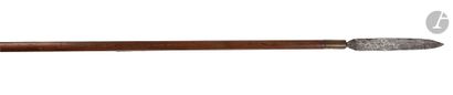 null Spearhead

In wrought iron with median edge

Length of the iron: 37 cm - Total...