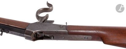 null Carabine Winchester modèle 1885, calibre 25-20 S.S.

Canon à pans de 69 cm,...