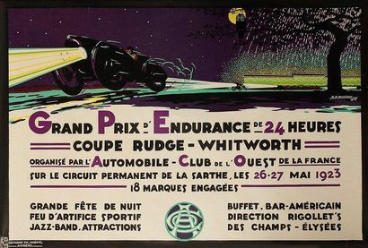 M.A. VOLODIMER Grand-Prix d'endurance de 24h - Automobile club de l'Ouest de la France,...