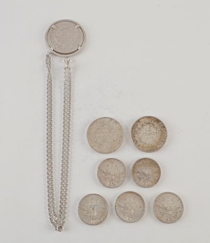 null Lot de 3 pièces de 10 Francs en argent. Type Hercule. 1965 (2) - 1967 
dont...