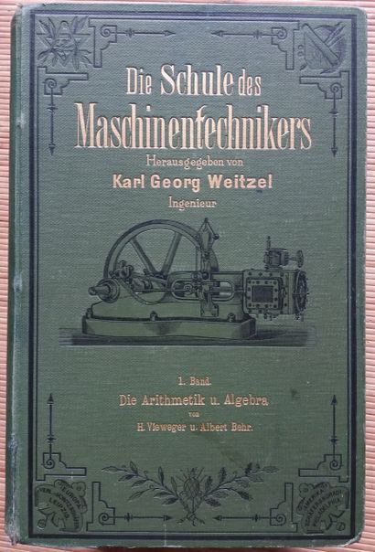 null [TECHNIQUE]
Série complète de 16 ouvrages.

*Die Schule des Maschinentechnikers.
Par...