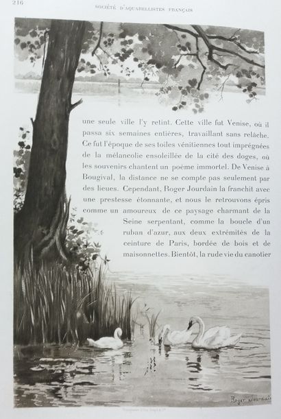null [AQUARELLES]
1 ouvrage en 2 tomes.

*Société d'aquarellistes français.
Ouvrage...