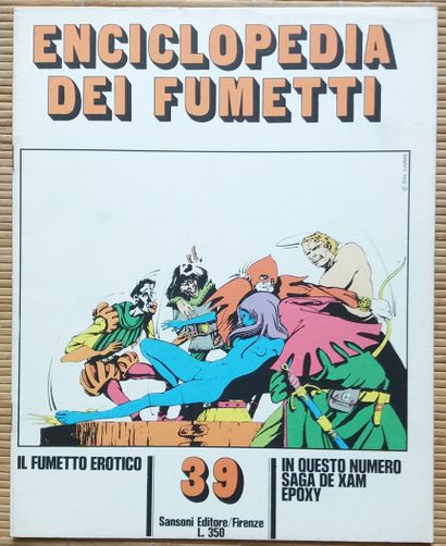 null [BANDE DESSINÉE]
39 fascicules, en italien.

*Enciclopedia dei Fumetti.
Sansoni...
