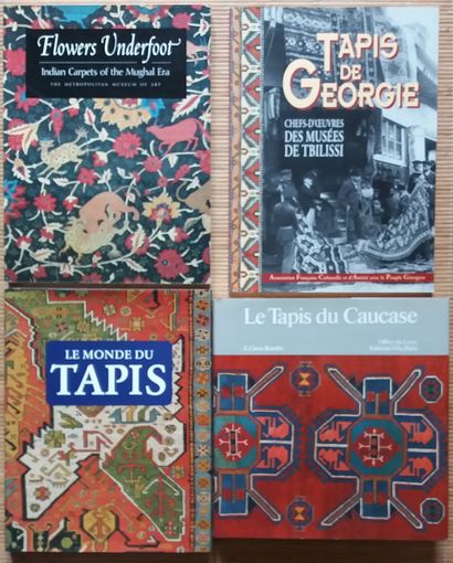 null [TAPIS]
5 ouvrages.

*Le Tapis du Caucase.
Par E. Gans-Ruedin.
Office du Livre/Vilo,...