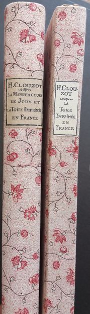 null [TOILE IMPRIMÉE]
1 ouvrage en 2 volumes.

*Histoire de la Manufacture de Jouy...