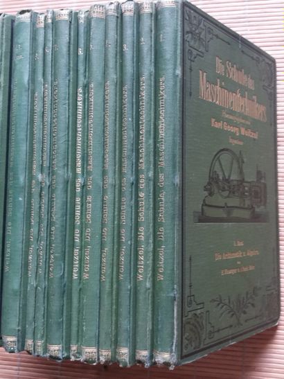 null [TECHNIQUE]
Série complète de 16 ouvrages.

*Die Schule des Maschinentechnikers.
Par...