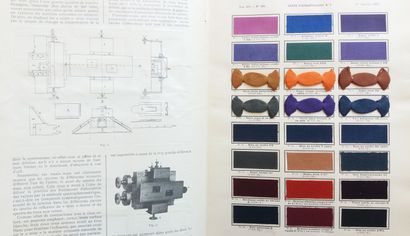 null [TEXTILE]
4 ouvrages anciens sur les matières colorantes de l'industrie du tissu....