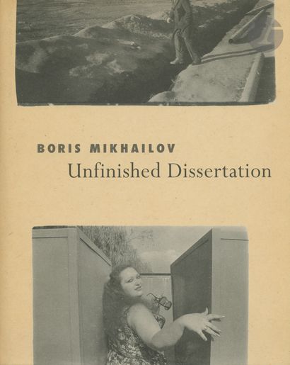  MIKHAILOV, BORIS (1938) Unfinished Dissertation. Scalo, 1998. In-4 (30 x 24 cm)....