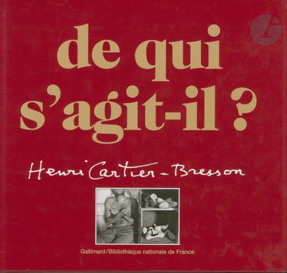 CARTIER-BRESSON, HENRI (1908-2004) [Signed...