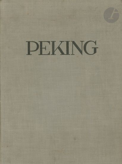  PERKHAMMER, HEINZ VON (1895-1965) Péking. Albertus Verlag, Berlin , 1928. In-4 (29...