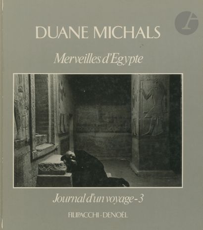 null MICHALS, DUANE (1932) [Signed] 
Wonders of Egypt.
Diary of a journey-3.
Filipacchi-Denoël,...