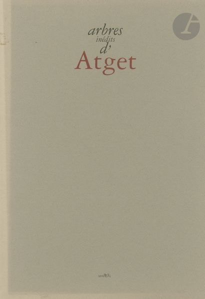 null ATGET, EUGENE (1857-1927
)Atget's unpublished trees.
Marval, 2003.
large folio...