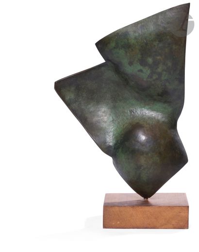 null Sergio STOREL (1926-2017)
Composition, 1975
Épreuve en bronze à patine antique.
Signée,...