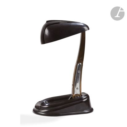 null Establishments JUMOBolide
or Lucidus BlockLamp
in brown bakelite. The arm of...