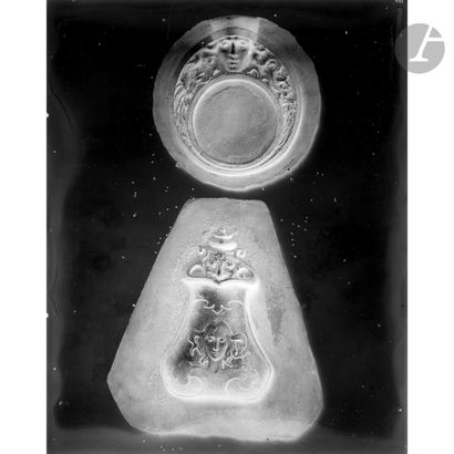  ARCHIVES RENÉ LALIQUE (1860-1945 )Around women and womenExceptional set of 17 gelatin...