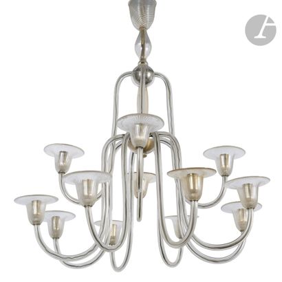 null MURANO WORK OF THE 1930-50'sBouquetImportant

suspension with twelve lights....