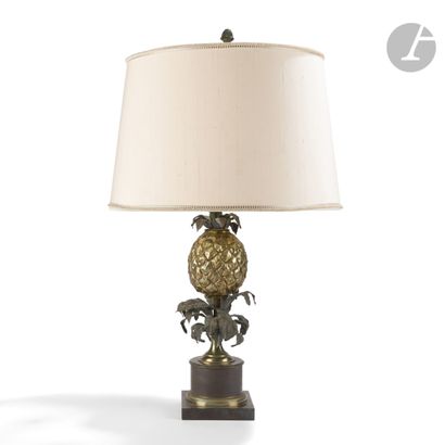 null MAISON CHARLES 
Pineapple, the model designed in the 1960'sFloor
lamp. Proof...