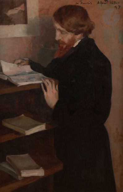 Alfredo MÜLLER (1869-1939) Portrait de Francis...