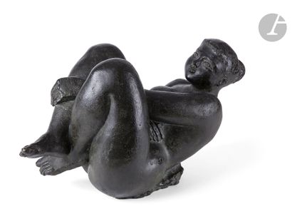 null Antoniucci VOLTI (1915-1989)
La Pucelle
Épreuve en bronze à patine brune.
Signée...