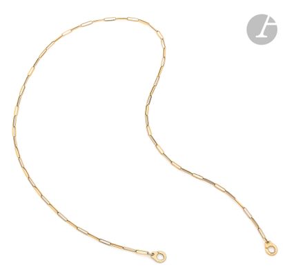 DINH VAN 
Necklace in 2 shades of 18K (750)...