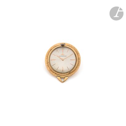 null JAEGER LeCOULTRE. About 1970

N° 905859

18K (750) gold pocket watch, painted...