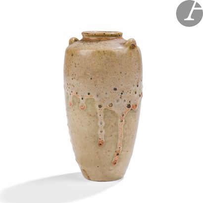null ÉMILE GRITTEL (1870-1953) - MARIE-CHRISTINE DAVID
COLLECTIONTea dust
jarShouldered
vase
with...