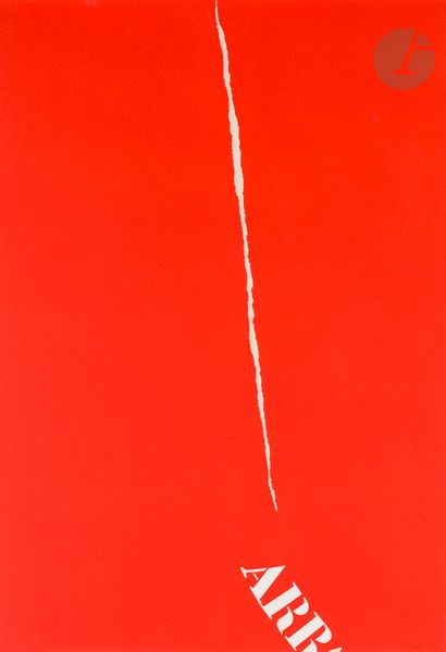 null Jean DEGOTTEX (1918-1988)
ARR, 1972
Collage de papier découpé ou arraché sur...