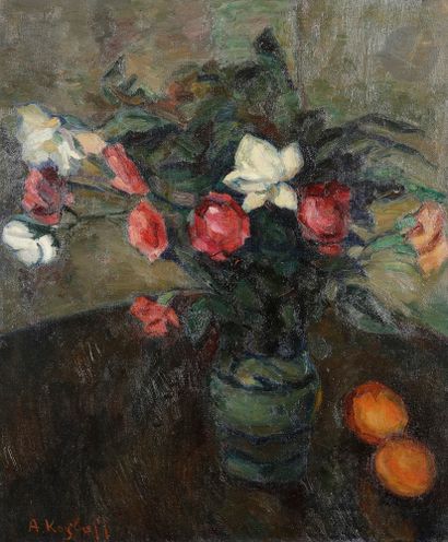 Abram KOSLOFF (1877-1933) Pichet de fleurs...