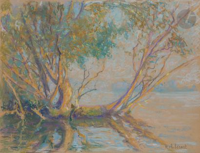 Raymond THIBÉSART (1874-1963
)Sunset on the...